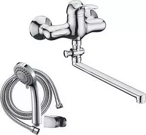 Смеситель для ванны EDELFORM Albus AB18102 длин излив