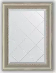 Зеркало Evoform с гравировкой Exclusive-G 66x89 см, в багетной раме - хамелеон 88 мм (BY 4106)