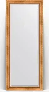 Зеркало Evoform с Exclusive Floor 81x201 см, в багетной раме - римское золото 88 мм (BY 6117)