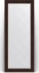 Зеркало Evoform с Exclusive-G Floor 84x204 см, в багетной раме - темный прованс 99 мм (BY 6330)