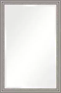Зеркало Evoform с фацетом в багетной раме Exclusive 116x176 см, римское серебро 88 мм (BY 1317)