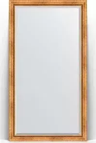 Зеркало Evoform с Exclusive Floor 111x201 см, в багетной раме - римское золото 88 мм (BY 6157)