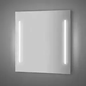 Зеркало Evoform Lumline 70х75 см, с 2-мя встроенными LUM- светильниками 40 W (BY 2016)