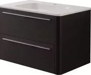 Тумба под раковину Am.Pm Awe весная ящики 80 см венге фактурная (M15FHX0802VF)