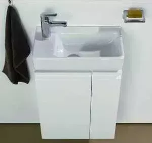 Тумба под раковину Laufen Pro шкаф 1595.5 скрытый сифон белый (4.8300.1.095.463.1)