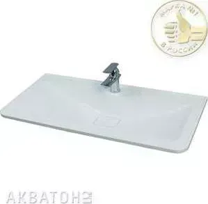 Раковина мебельная АКВАТОН Сиена м 900 белая (1A70623KSN010)