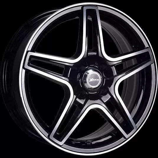 Диск автомобильный X-RACE AF-09 6.5X16/4X100 ET52 D54.1 BKF