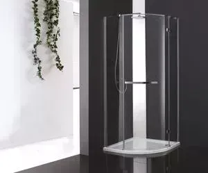 Душевой уголок CEZARES BERGAMO-W-RH-1-120/100-ARCO-C-Cr-R-IV правый, с поддоном, профиль хром, стекло прозрачное
