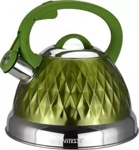 Чайник со свистком VITESSE 2.6 л (VS-1122 Зеленый)
