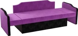 Фото №1 Детский диван Мебелико Дороти микровельвет фиолетово-черный