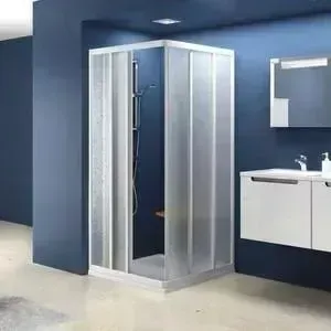 Душевой уголок RAVAK Supernova ASRV3+ASRV3 90x90 см, с поддоном, стекло прозрачное, белый