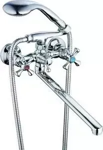 Смеситель для ванны G.lauf QTZ с душевым гарнитуром, хром (QTZ7-A827)