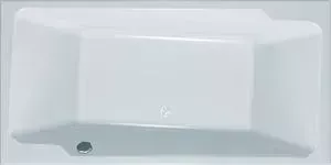 Акриловая ванна Kolpa-san с гидромассажем Norma Optima 190x95 см, фронтальная панель, на каркасе, слив-перелив