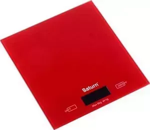 Весы кухонные SATURN ST-KS7810 красный