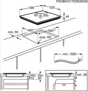 Панель варочная индукционная ELECTROLUX IPE6474KF