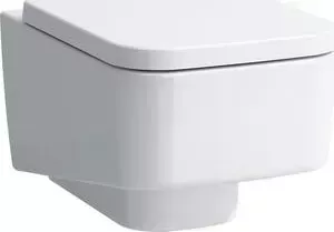 Унитаз подвесной Laufen Pro S безободковый, с сиденьем микролифт (8.2096.2.000.000.1, 8.9196.1.000.000.1)