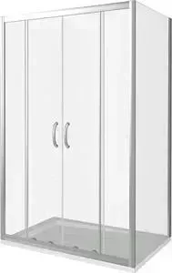 Душевой уголок Good Door Infinity WTW-TD+SP-170-90-C-CH профиль хром, стекло прозрачное (ИН00037, ИН00040)