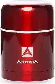 Термос Арктика для еды 0.5 л красный с широким горлом 302-500