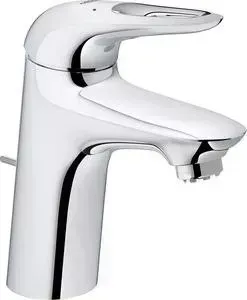 Смеситель для раковины Grohe Eurostyle низкий, с донным клапаном, хром (33561003)
