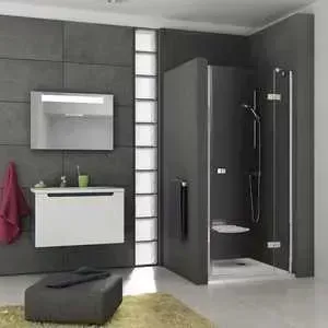 Душевая дверь RAVAK SmartLine SMSD2 B-L 90х190 см, левая, стекло прозрачное, профиль хром (0SL7BA00Z1)