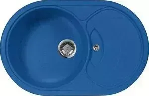 Мойка кухонная AquaGranitEx M-18S 780х500 синий (M-18S (323))