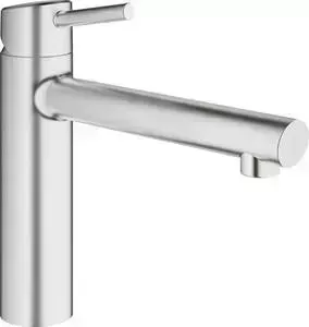 Смеситель для кухни Grohe Concetto с поворотным изливом суперсталь (31128DC1)