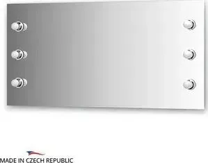 Зеркало Ellux Rondo 120х60 см, с 6-ю светильниками 240 W (RON-A6 9004)