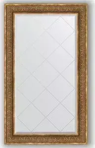 Зеркало Evoform с гравировкой Exclusive-G 79x134 см, в багетной раме - вензель бронзовый 101 мм (BY 4249)