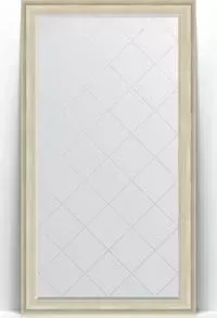Зеркало Evoform с Exclusive-G Floor 113x203 см, в багетной раме - травленое серебро 95 мм (BY 6363)