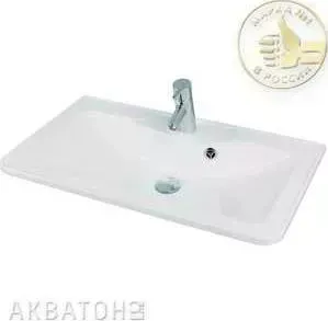 Раковина мебельная АКВАТОН Сиена 750 белая (1A704131SN010)