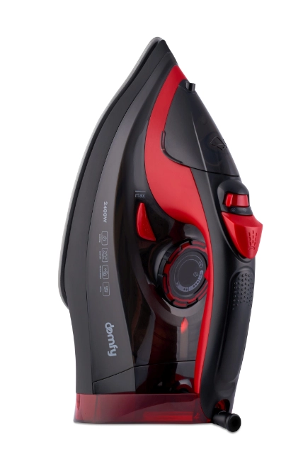 Утюг Domfy DSC-EI502 черный/красный
