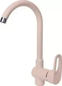 Смеситель для кухни AquaGranitEx розовый (C-5035 (315))