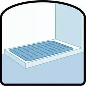 Вставка Jacuzzi Play 120 для душевого поддона белая (6505-260A)