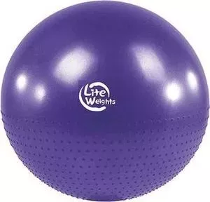 Гимнастический мяч LITE WEIGHTS BB010-30 (75см, с насосом, фиолетовый)