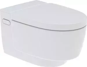 Унитаз подвесной Geberit AquaClean Mera Classic безободковый, с сиденьем микролифт, дизайн белая (146.204.11.1)