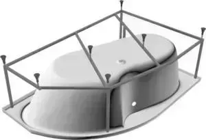 Каркас для ванны Vayer Azalia 150х105 (Гл000006915)
