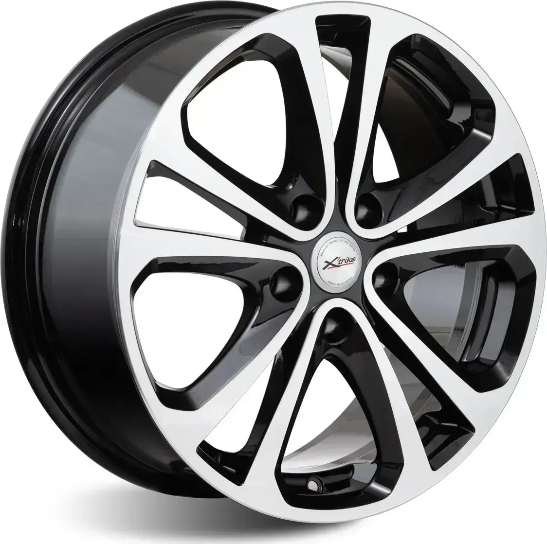 Диск автомобильный X'trike X-113M7,0\R17 5*105 ET38d56,6BK/FP[] 7,0//R17