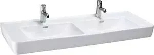 Раковина Laufen столешница Pro 130x46,5 см, двойная, глазурирована с двух сторон (8.1396.7.000.104.1)