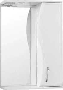 Зеркальный шкаф Style line Панда Волна 55 со светом (2000949078557)