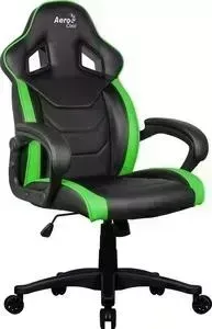 Кресло офисное AEROCOOL AC60C AIR-BG черно-зеленое