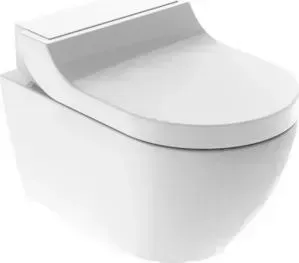 Унитаз подвесной Geberit AquaClean Tuma Comfort безободковый, с сиденьем микролифт, дизайн белая (146.294.11.1)