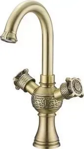 Смеситель для раковины ZorG Antic (A 2007U-BR) бронза