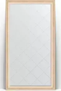 Зеркало Evoform с Exclusive-G Floor 110x200 см, в багетной раме - старый гипс 82 мм (BY 6350)