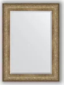 Зеркало Evoform с фацетом в багетной раме Exclusive 80x110 см, виньетка античная бронза 109 мм (BY 3477)