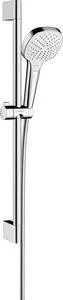 Душевой гарнитур Hansgrohe Croma Select E EcoSmart Vario 65 см, белый/хром (26583400)