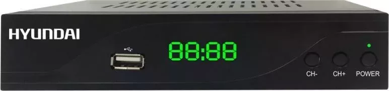 Ресивер цифровой HYUNDAI H-DVB860 черный