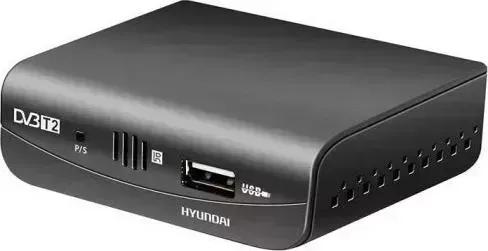 Ресивер цифровой HYUNDAI H-DVB120 черный