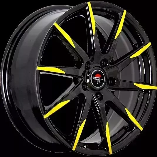 Диск автомобильный YOKATTA MODEL-32 6.5X16/5X114.3 ET45 D60.1 BK+Y