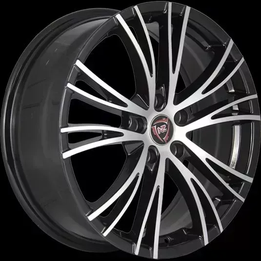 Диск автомобильный NZ F-53 6X15/4X100 ET50 D60.1 BKF