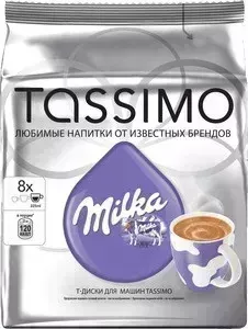 Какао в капсулах TASSIMO MILKA 240гр